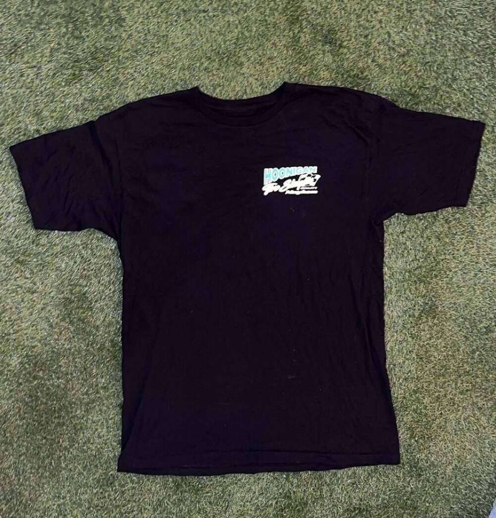 Hoonigan Tire Slayer Mayhem Drift Car T-Shirt Size L